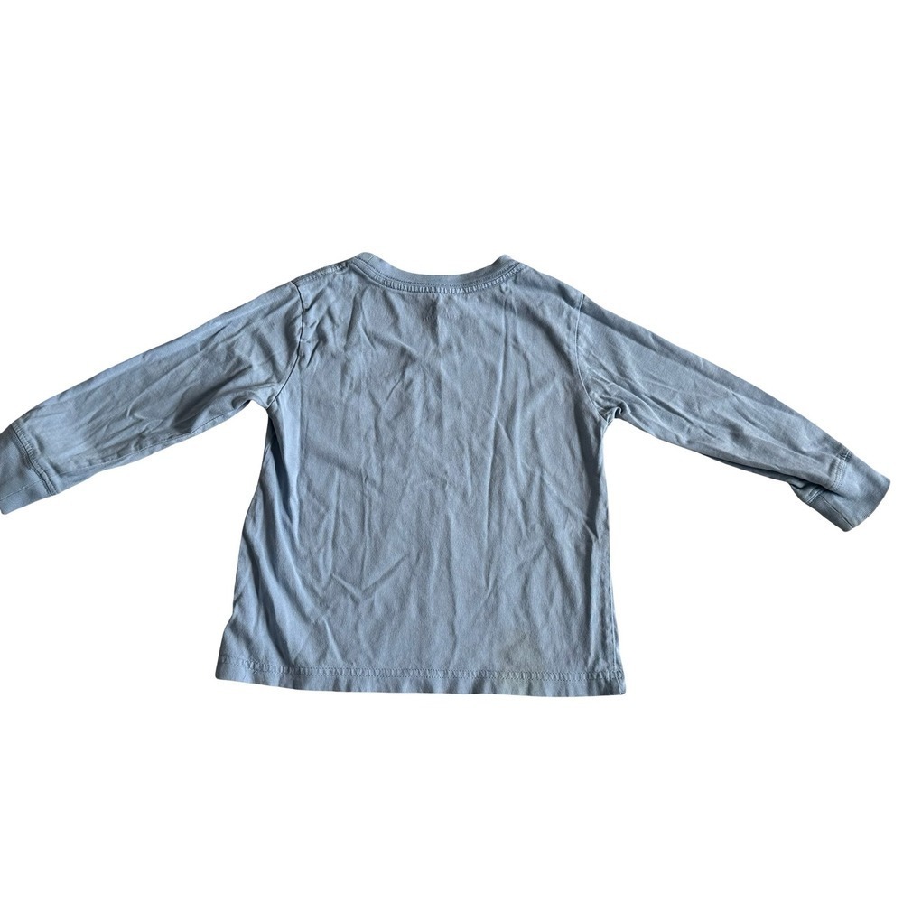 Polo Ralph Lauren Long Sleeve T-Shirt Blue Pony Logo Kids 2T - Picture 4 of 6